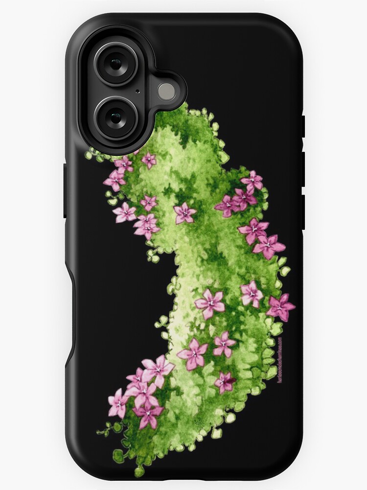 Aperçu 1 sur 4. Coque iPhone avec l'œuvre Campanules des Murailles créée et vendue par ChemineHerisson.