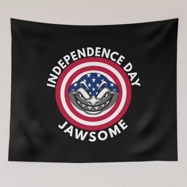 Item preview, 4th of July Great White Shark designed and sold by MoonsmileProd.