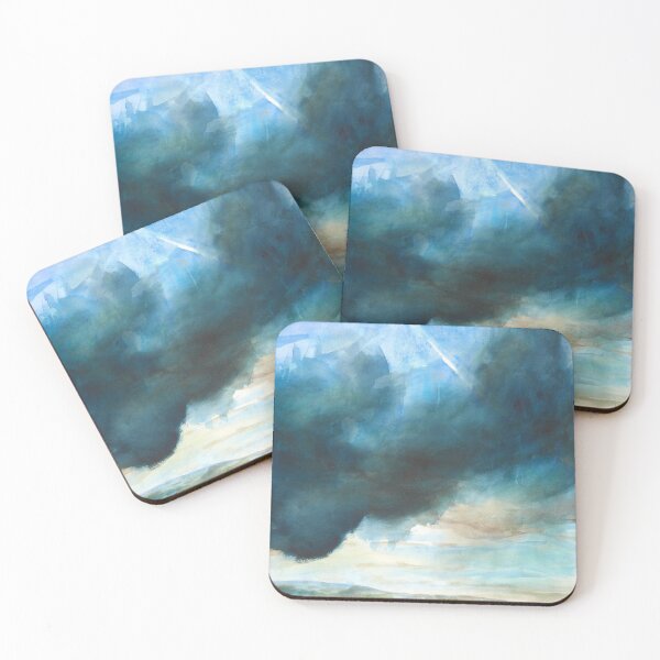 Item preview, Watercolor painting cloud weather wind paper work Weimar designed and sold by Anna Härtelt.