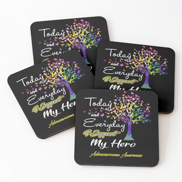 Item preview, Adenosarcoma Awareness Today and Everyday I Support My Hero designed and sold by ElizabethS809.