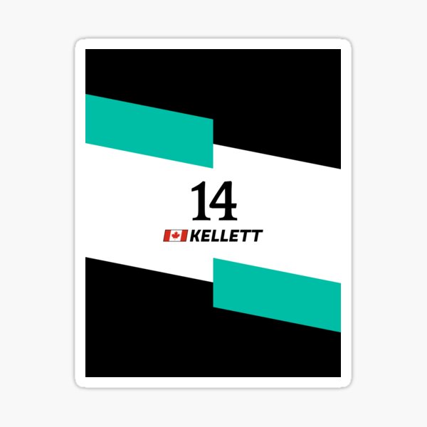 IndyCar 2022 - #14 Kellett Sticker