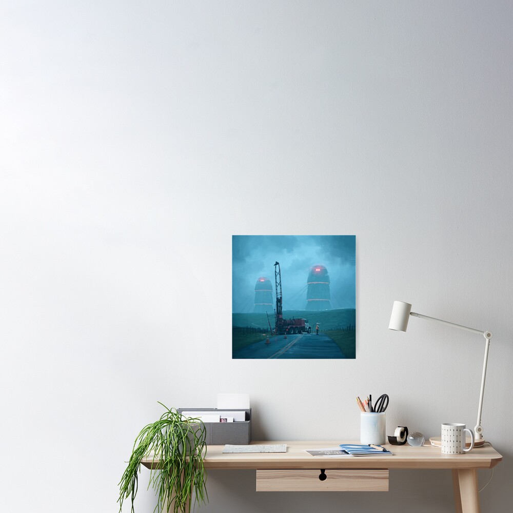 Item preview, Poster designed and sold by simonstalenhag.