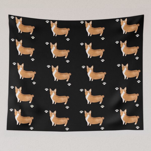 Item preview, Pembroke Welsh Corgi Dog Cute Pattern designed and sold by Maful.