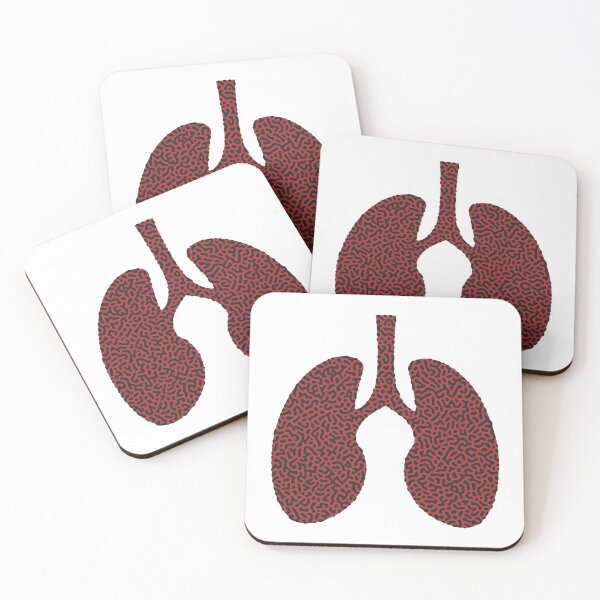Item preview, Turing Pattern Lungs (Red Black) designed and sold by John Uttley.