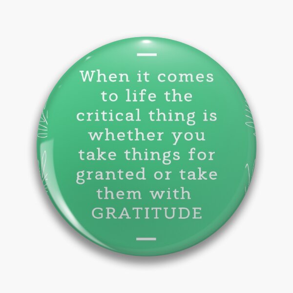 Item preview, Gilbert K Chesterton quote green retro poster - Be Thankful - Gratitude Thanksgiving designed and sold by Vintage-TM.