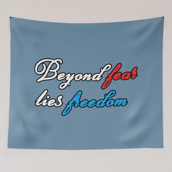 Item preview, Beyond fear lies freedom  designed and sold by Creative-draw.