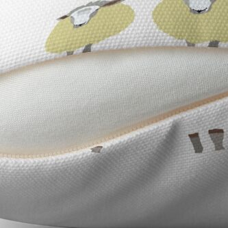 Alternate view of Be Kind to Sheep Throw Pillow