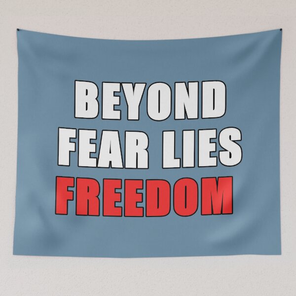 Item preview, Beyond fear lies freedom  designed and sold by Creative-draw.