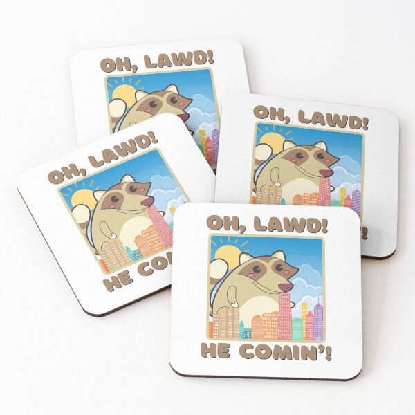 Item preview, Oh, Lawd! He comin'! - Raccoon designed and sold by dr-tars.