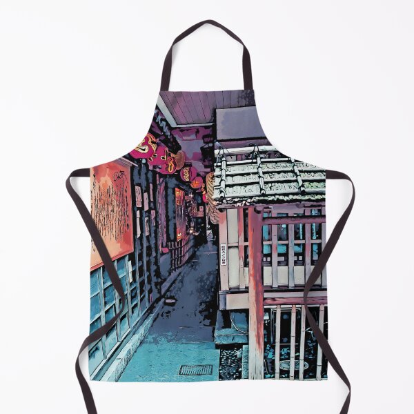 Item preview, Tokyo Alleyway Illustration designed and sold by SofiaAlves.