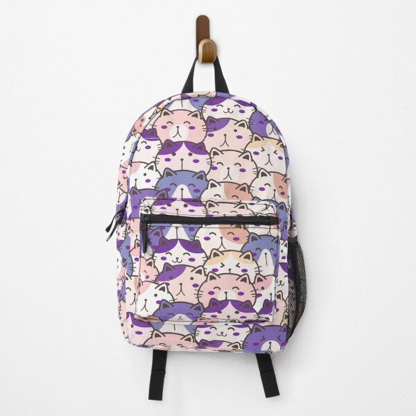 Item preview, Shades of Purple and Pink Cat Camo Design designed and sold by cgroenewald.