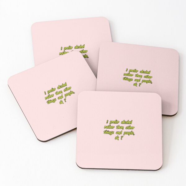 Item preview, *I prefer alcohol rather than other things and people, ok ?* designed and sold by ITALY-Roselli-.
