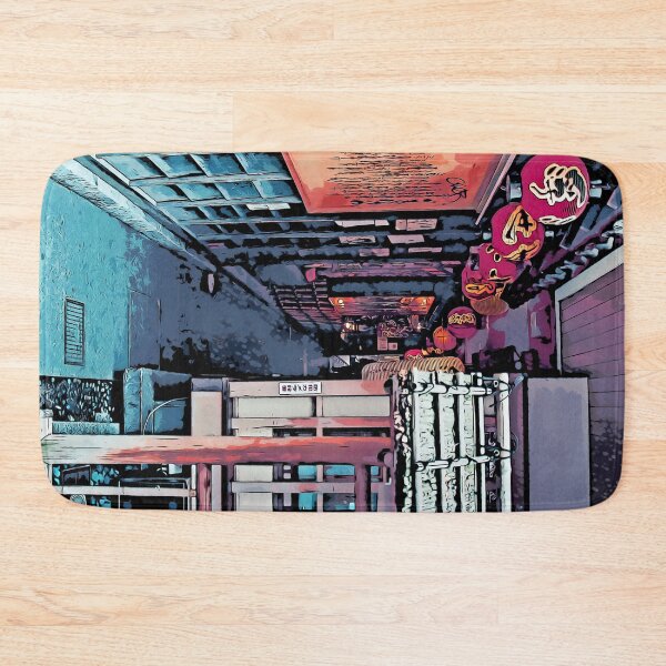 Item preview, Tokyo Alleyway Illustration designed and sold by SofiaAlves.