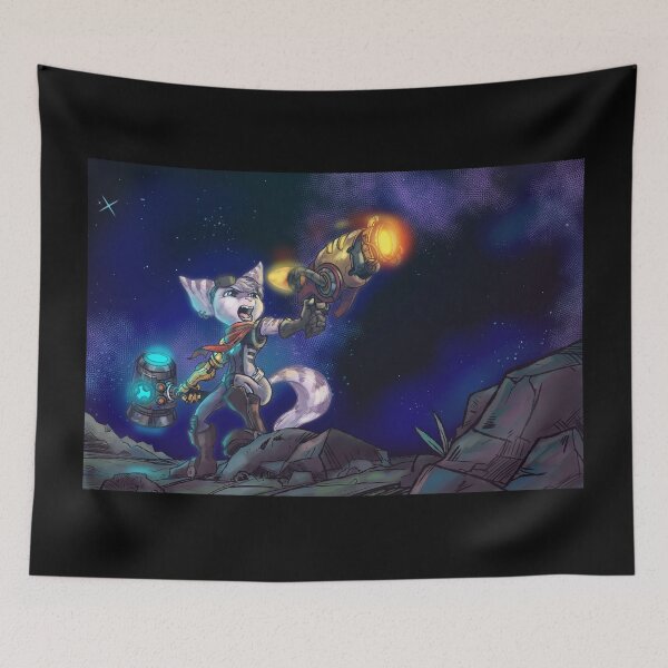 Item preview, Rivet the Lombax designed and sold by FigSwag.