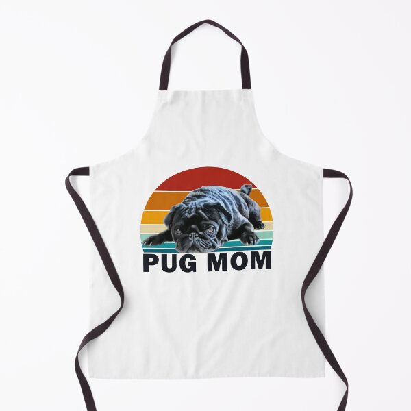 Aperçu de l'œuvre Black Pug Mom créée et vendue par Fusti.