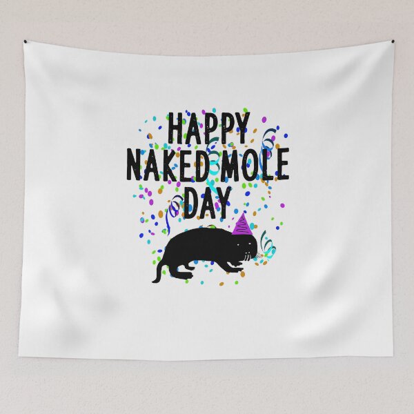 Item preview, Happy naked mole rats day halloween rodent men designed and sold by TobiasFreimuth.