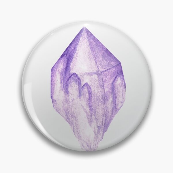 Item preview, Watercolor Smoky Quartz and Amethyst Sticker Pack designed and sold by MarssyMT.