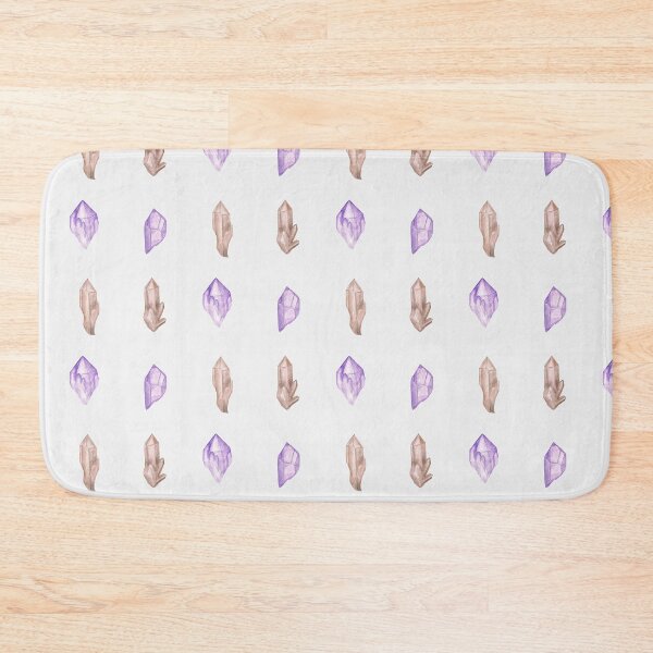 Item preview, Watercolor Smoky Quartz and Amethyst Sticker Pack designed and sold by MarssyMT.
