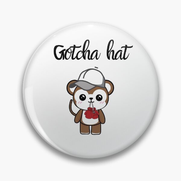Item preview, Cute monkey Gotcha hat, boxing designed and sold by Yellowsprint.