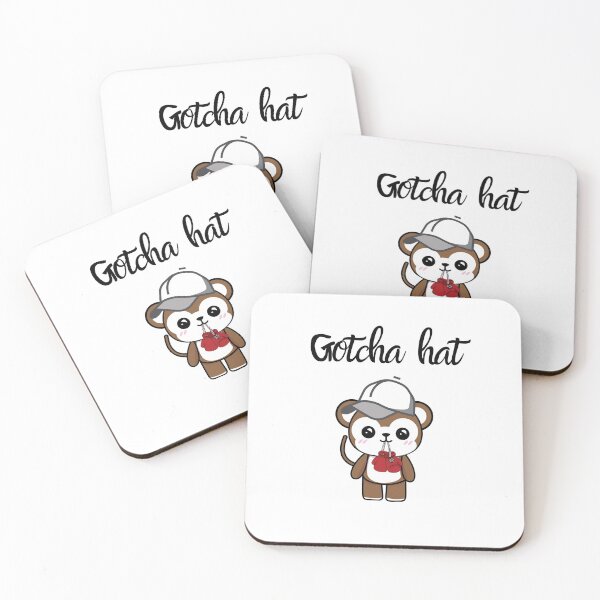 Item preview, Cute monkey Gotcha hat, boxing designed and sold by Yellowsprint.