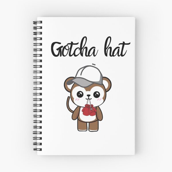 Item preview, Cute monkey Gotcha hat, boxing designed and sold by Yellowsprint.