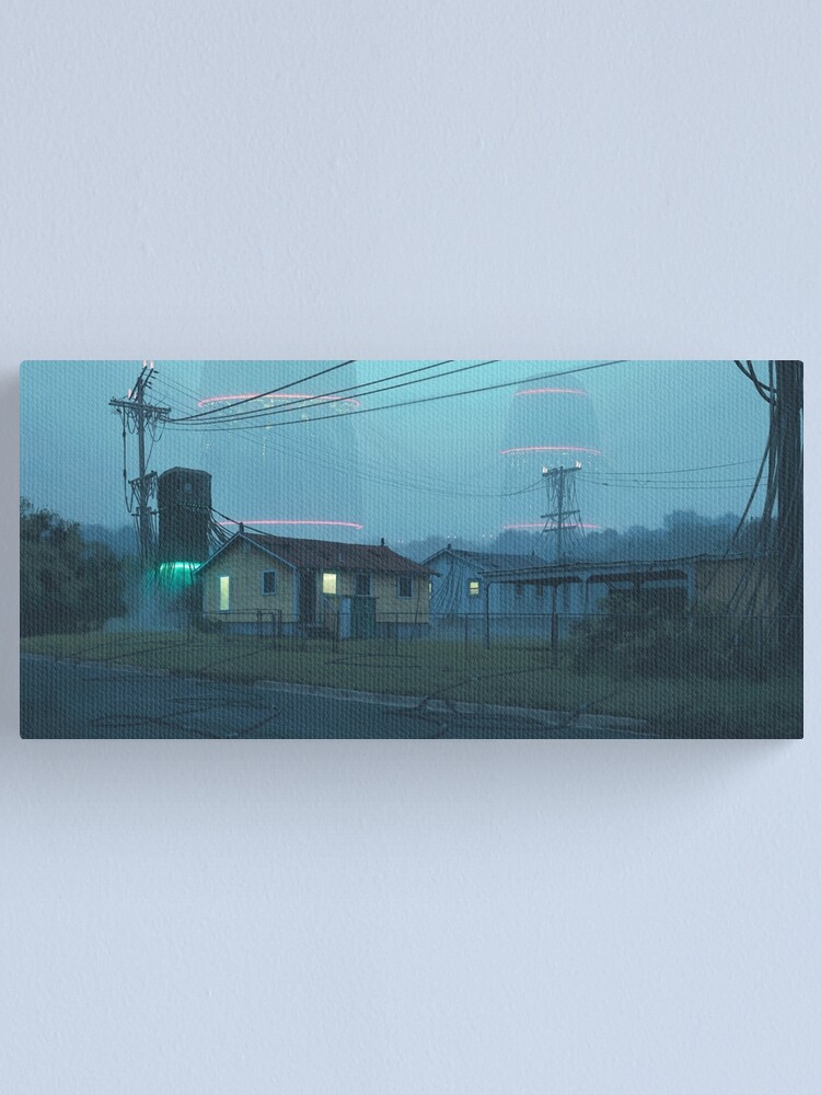 Alternate view of Local Servers Canvas Print