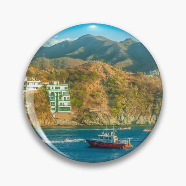 Item preview, Taganga Bay Landscape, Colombia designed and sold by DFLC Prints.