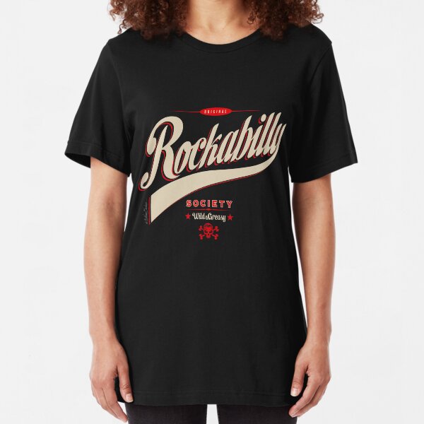 Rockabilly Society Slim Fit T-Shirt