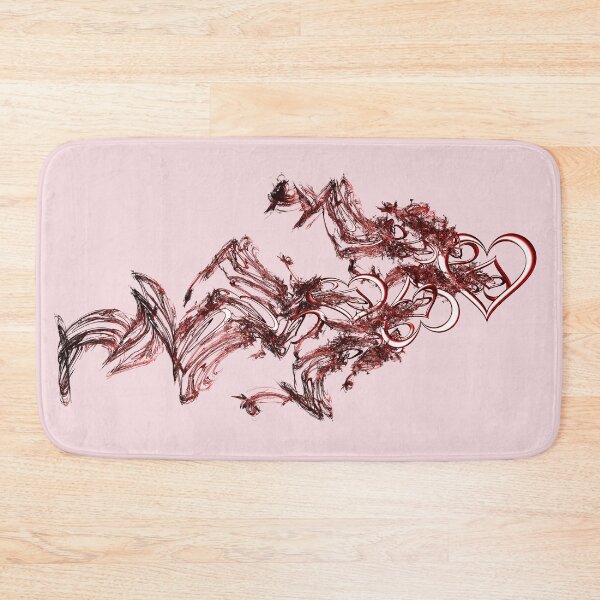 Item preview, Smoking Red Hearts Abstract Fractal Flame designed and sold by BoundedChaos.
