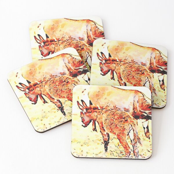 Item preview, Female donkey with cub designed and sold by Giuseppe Cocco.