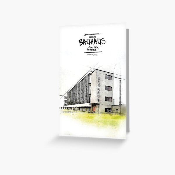 Bauhaus Dessau Architecture Print