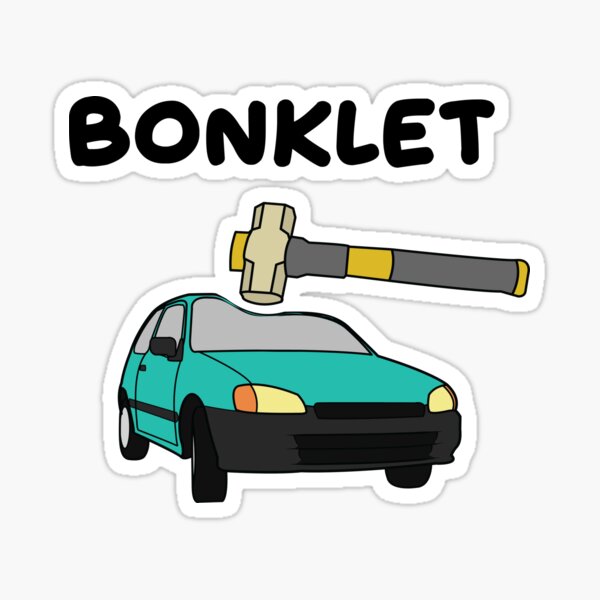 Bonklet EP91 Turqoise Sticker