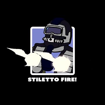 Artwork thumbnail, Stiletto Fire! Sly Rax by mtrakker