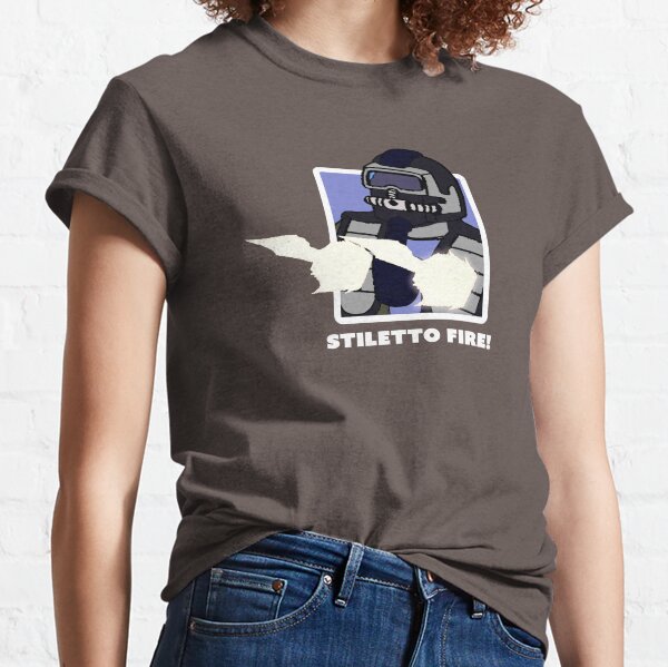 Stiletto Fire! Sly Rax Classic T-Shirt