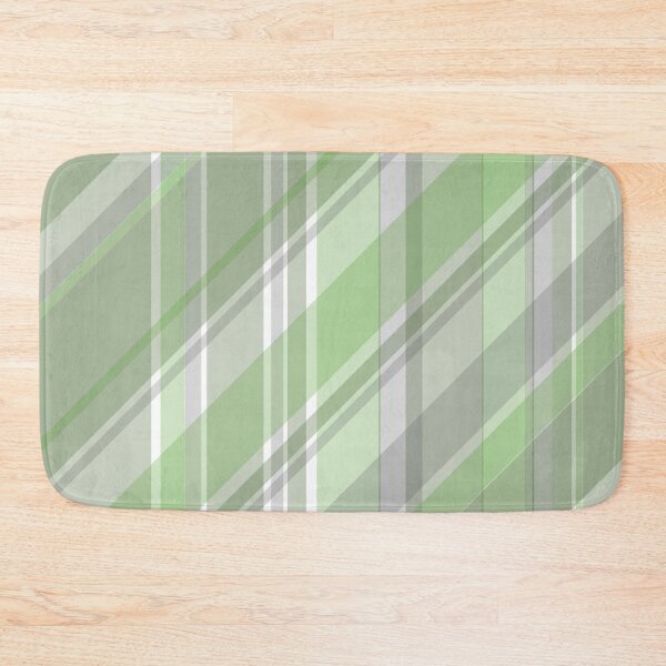 Item preview, Tartan - Diagonal Tartan Pastel Green designed and sold by Quooki.