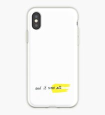Yellow iPhone Case