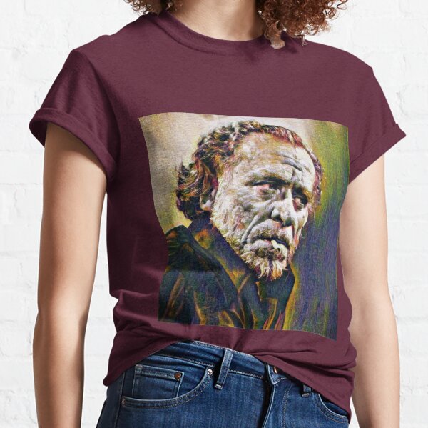 Portrait of Charles Bukowski Classic T-Shirt