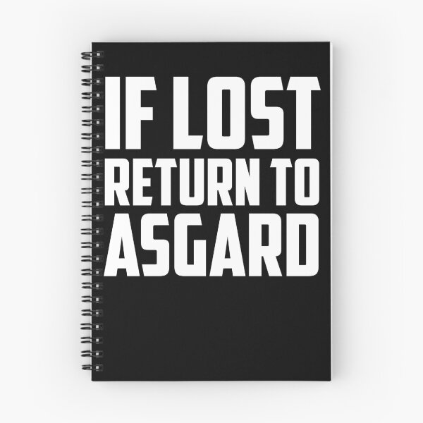 Item preview, Si se pierde, vuelva a Asgard | Fan de Loki designed and sold by TouringDesigns.