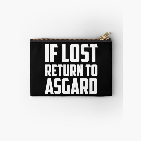 Item preview, If Lost Return To Asgard | Loki Fan designed and sold by TouringDesigns.