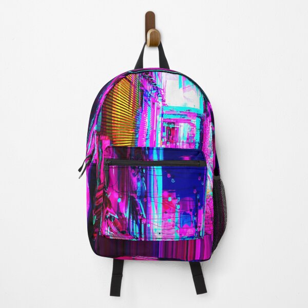 Item preview, South Korea City Alley Vaporwave Cyberpunk Glitch Art designed and sold by glitchhub.
