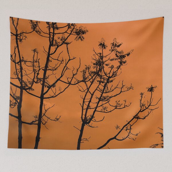 Item preview, Trees Orange Weather designed and sold by krishna chauhan.