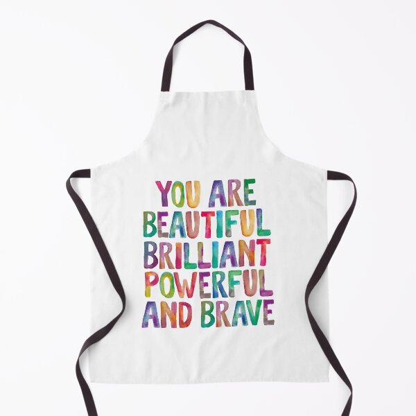 Item preview, You Are Beautiful Brilliant Powerful And Brave designed and sold by MotivatedType.