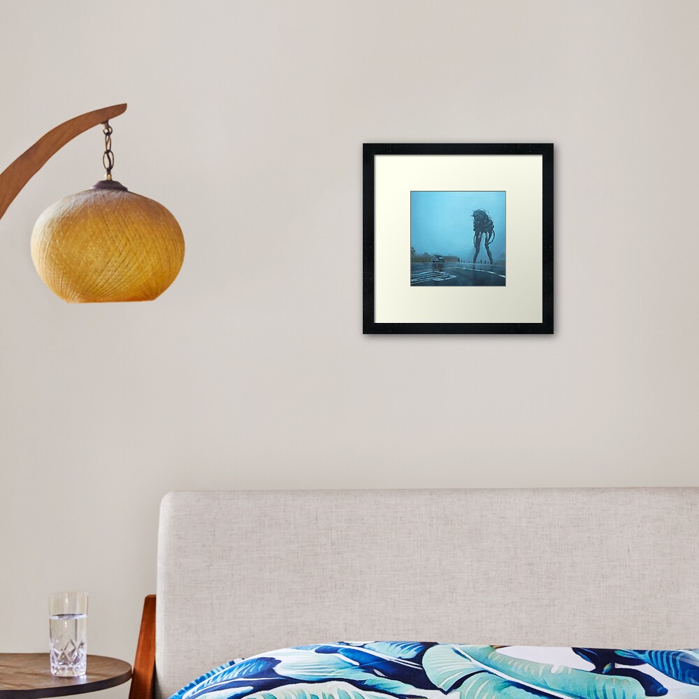 The Procession Framed Art Print