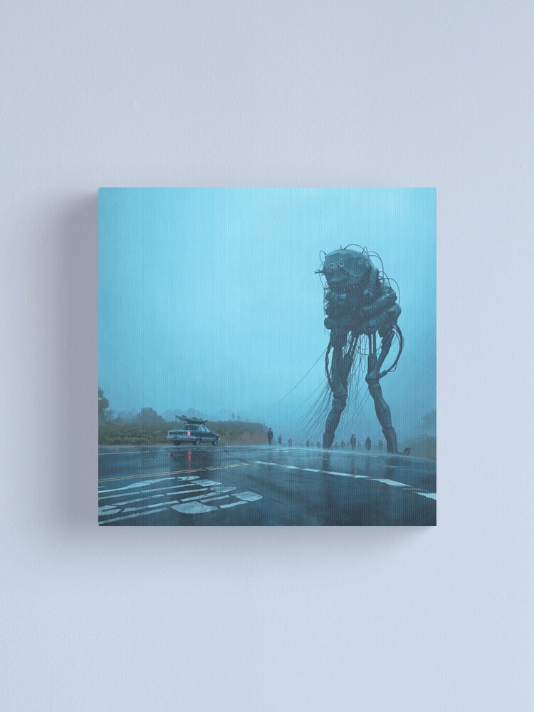 Alternate view of The Procession Canvas Print