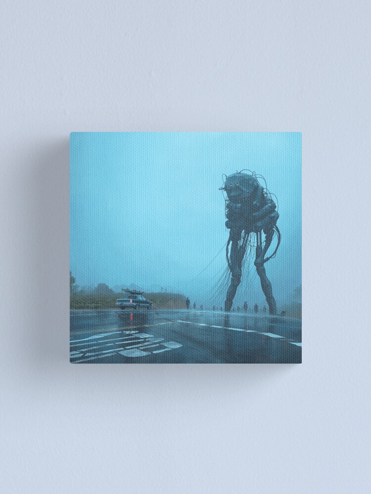 Alternate view of The Procession Canvas Print