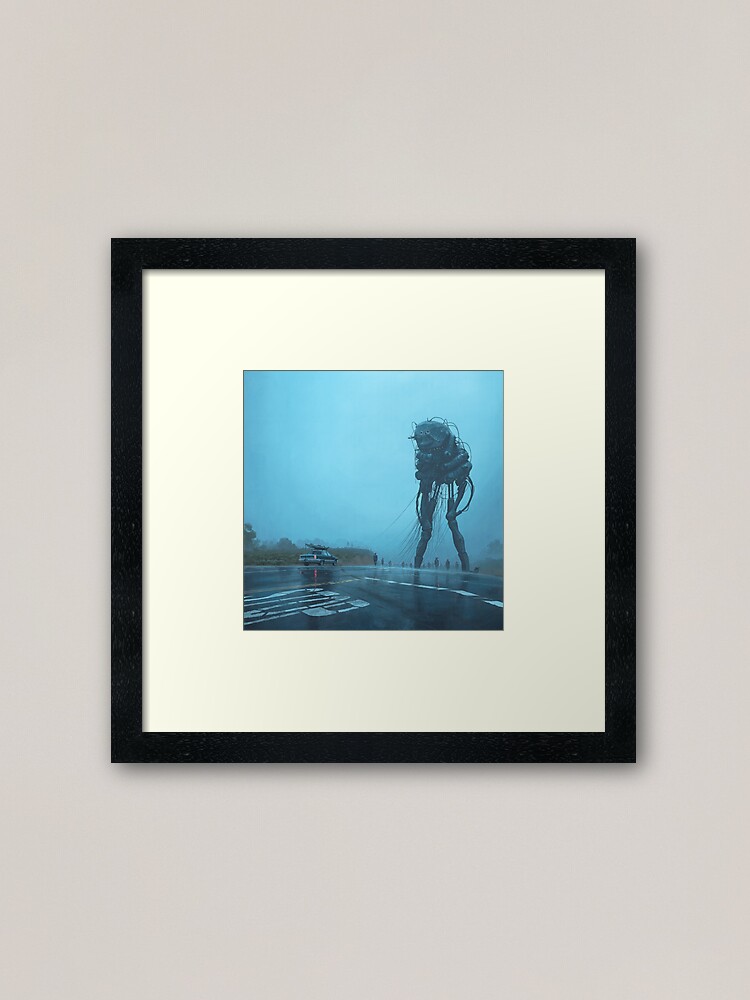 Alternate view of The Procession Framed Art Print