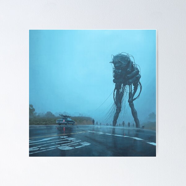 Artikel-Vorschau von Die Prozession, designt und verkauft von Simon Stålenhag.