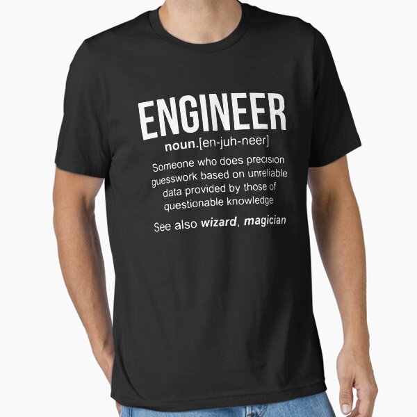 Item preview, Engineer Shirt designed and sold by beatdesigns.