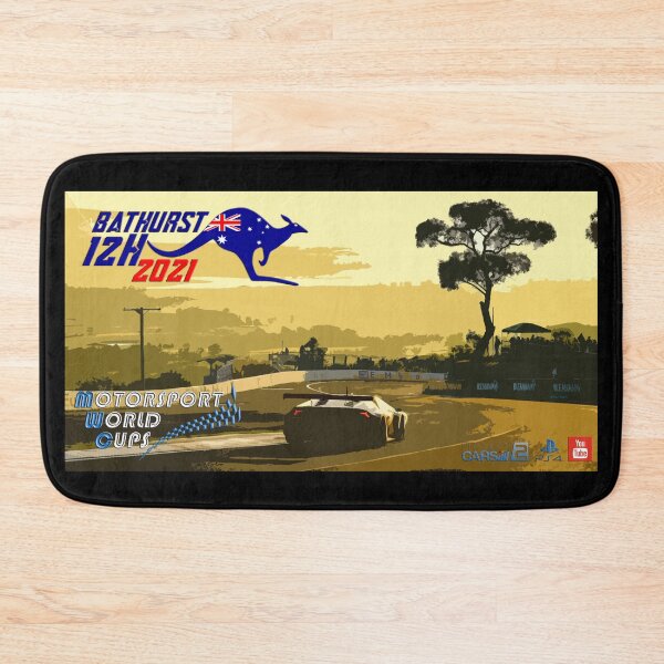 Item preview, 12 Hours Bathurst Motorsport World Cups 2021 Poster GT3 designed and sold by buff92.