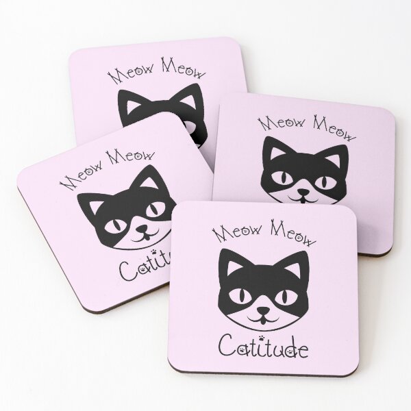 Item preview, Meow Meow Catitude designed and sold by artistkalpesh.